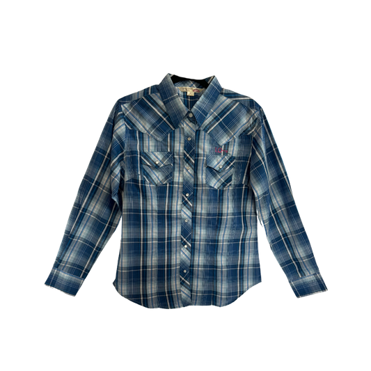 Womans Plaid Long Sleeve with LoKey Logo