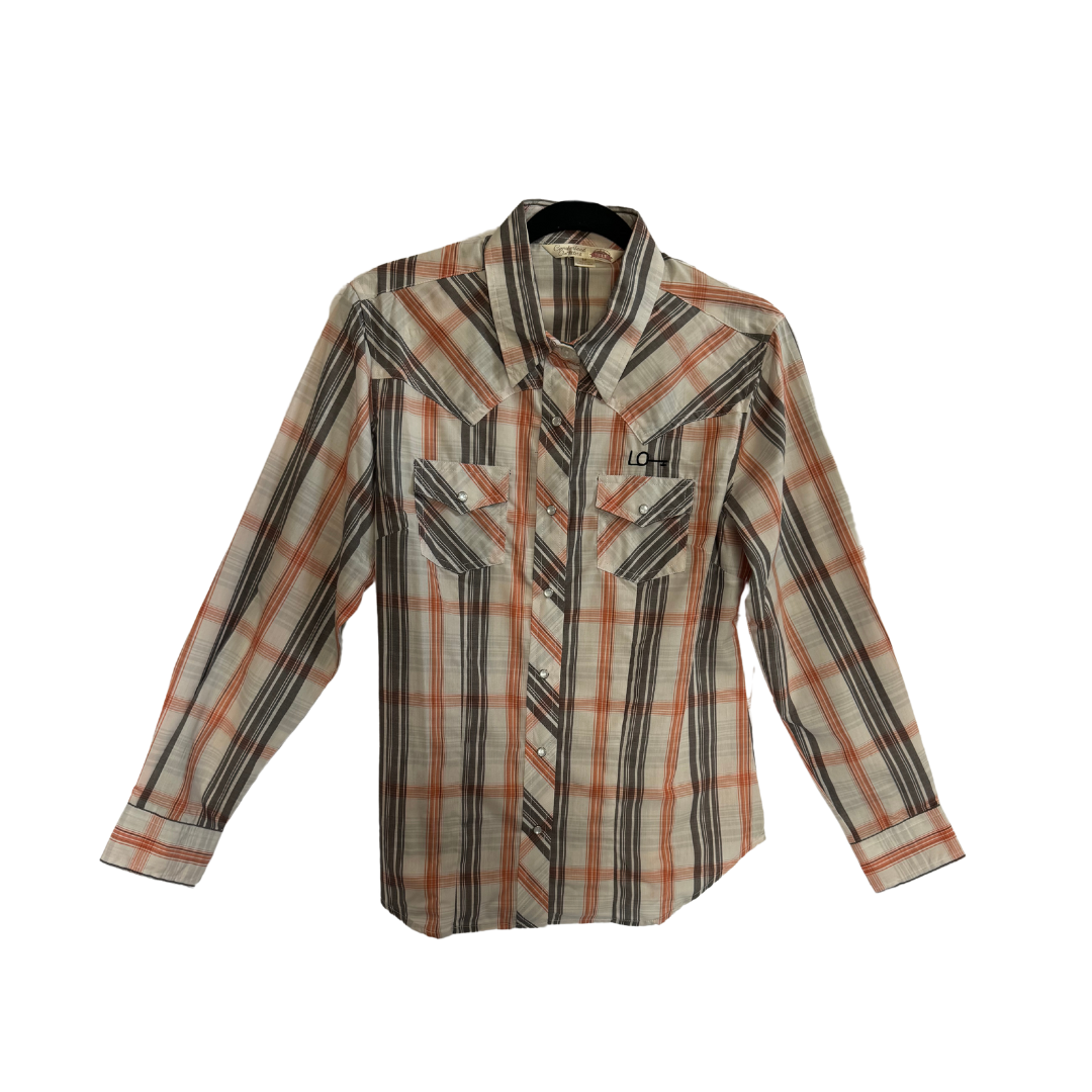 Womans Plaid Long Sleeve with LoKey Logo