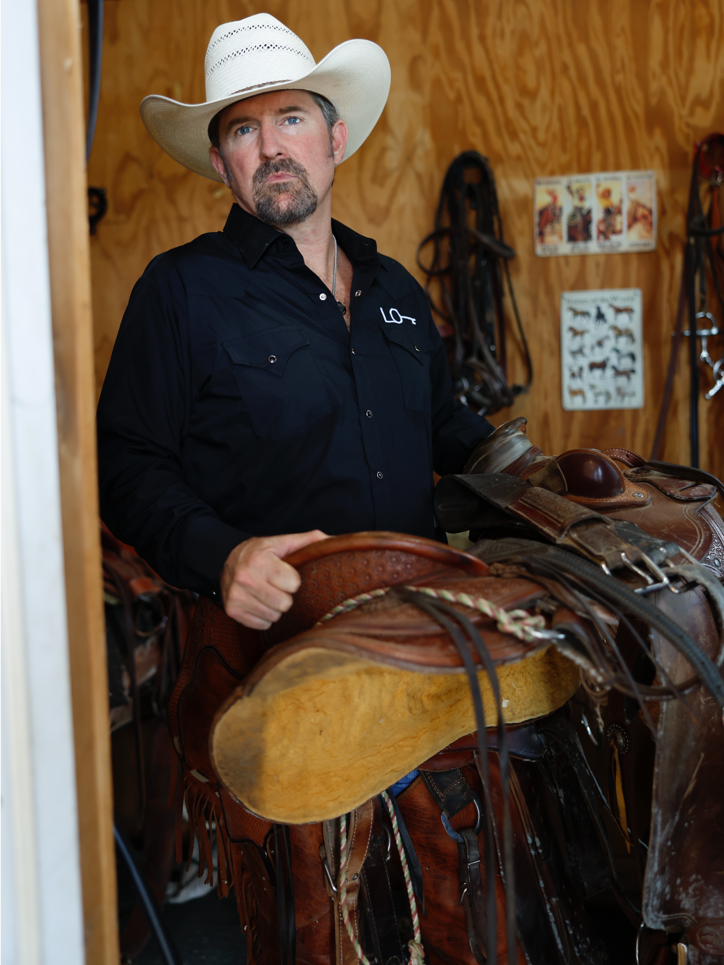 Ely Cattlemen Pearl Snap with LoKey Logo